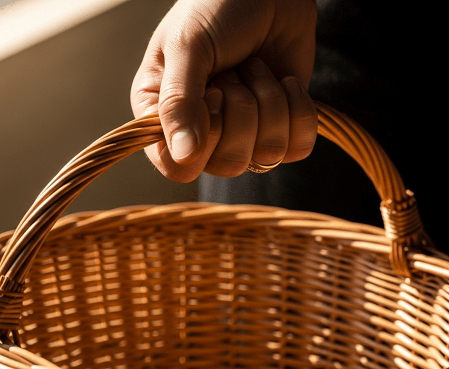 Basket symbolizing contribution and support